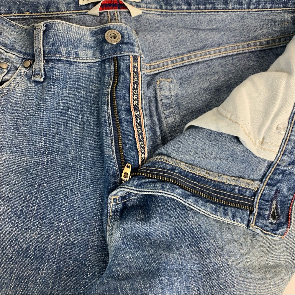 TOMMY HILFIGER Women's Size 14R Classic Boot High Rise Medium Light Wash‎ Jeans. - Picture 4 of 13